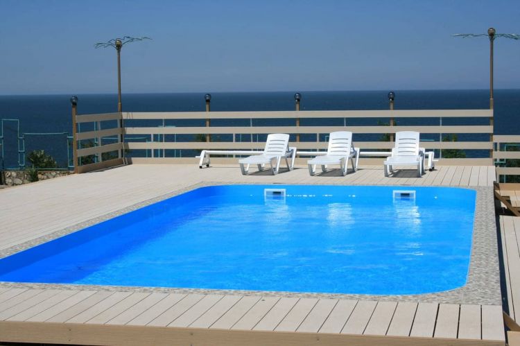 отделка бассейна из полипропилена